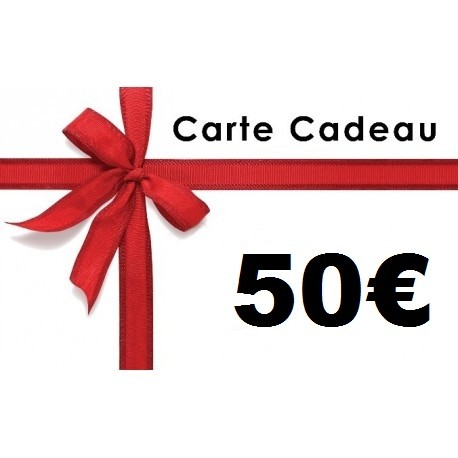 Carte cadeau 50€